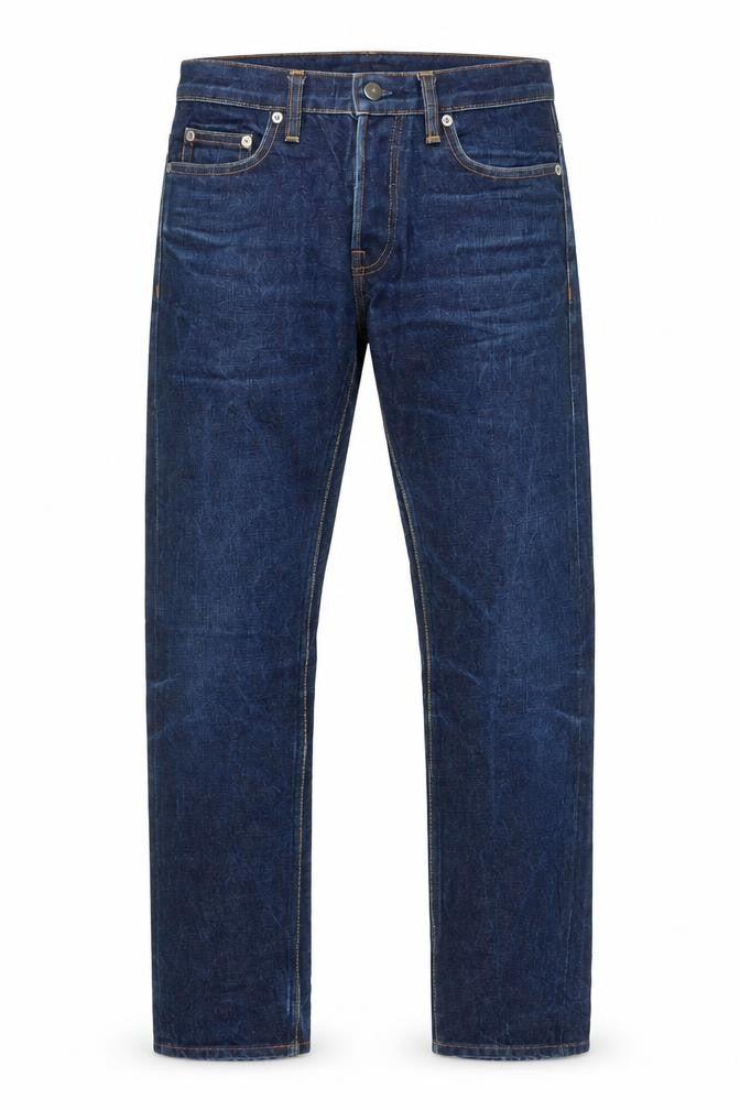 Reiss Men’s Blue 28 Straight Dark Wash 100% Cotton 5-Pocket Jeans
