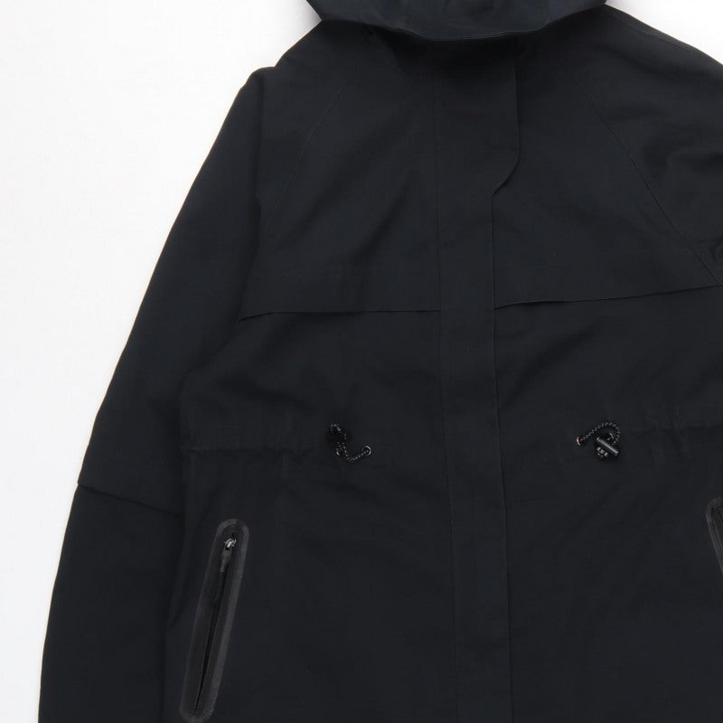 Marks & Spencer Women Black UK 8 Goodmove Hooded Waterproof Rain Coat