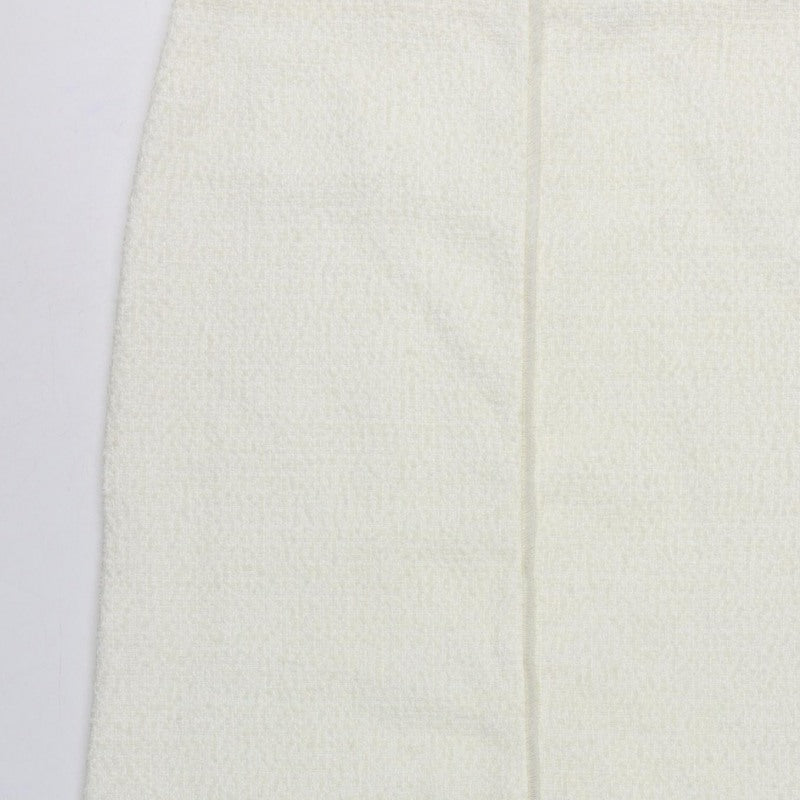 Marks & Spencer Women's Ivory UK 18 Straight Pencil Long Knit Skirt
