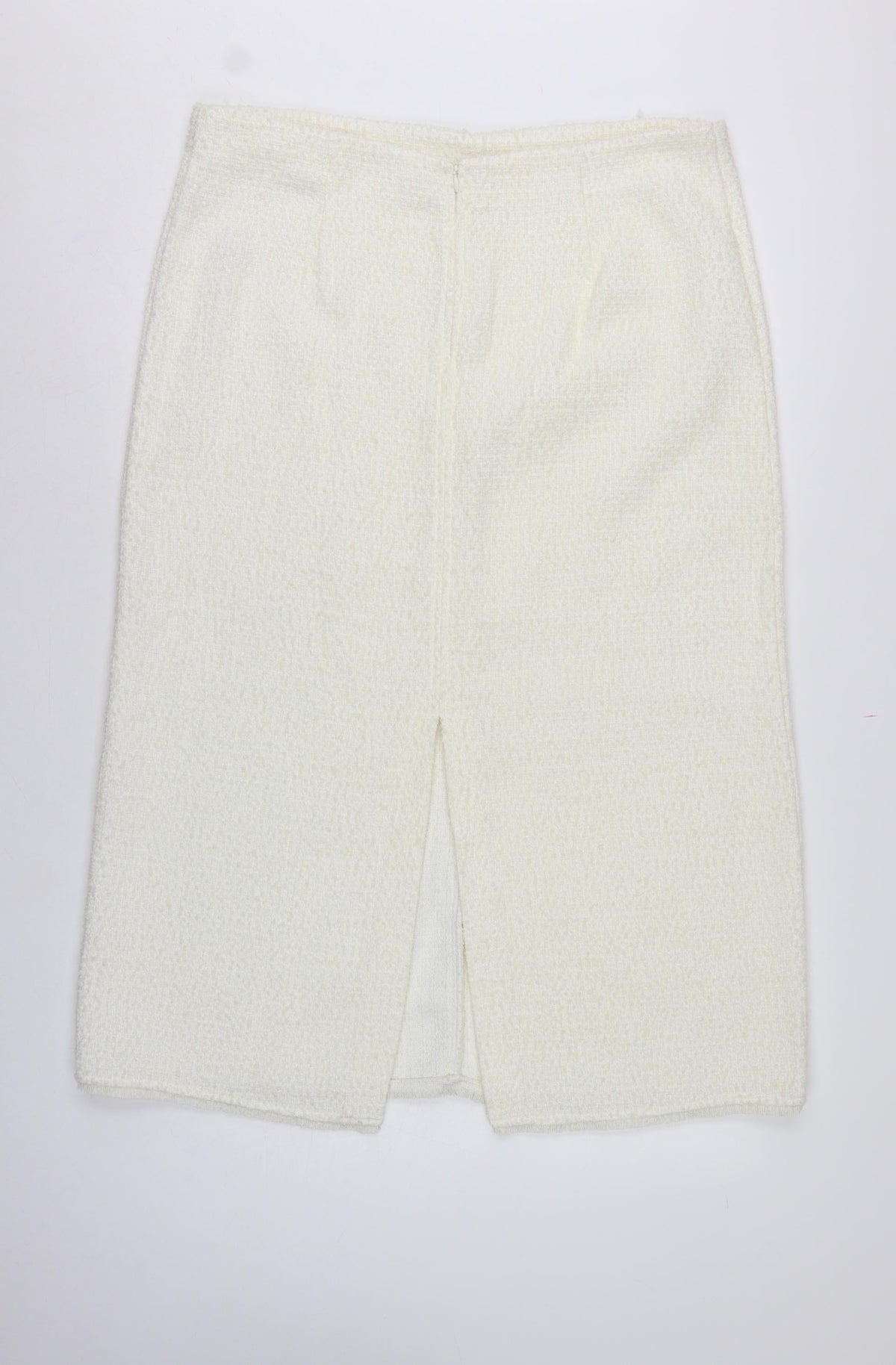 Marks & Spencer Women's Ivory UK 18 Straight Pencil Long Knit Skirt