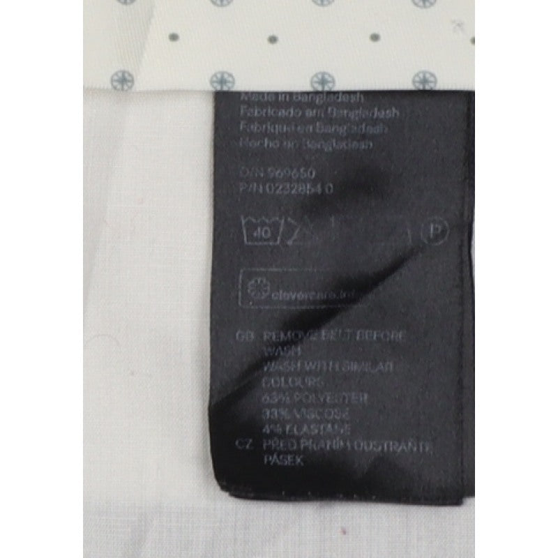 H&M Women Grey UK 10 Straight Leg Dress Trousers Workwear