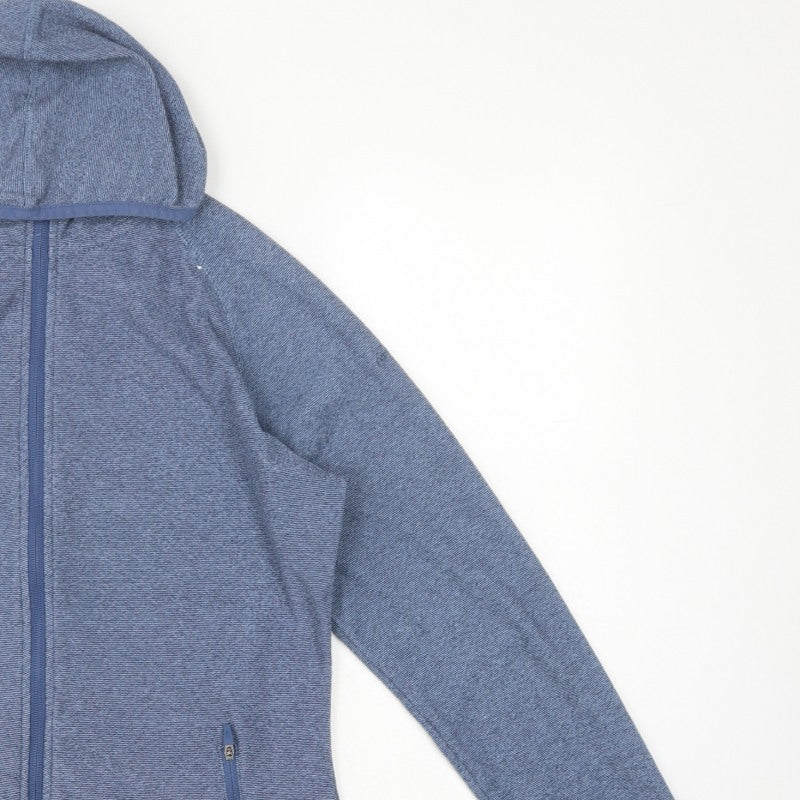 Trespass Women Blue UK 14 Hooded Full Zip Basic Jacket