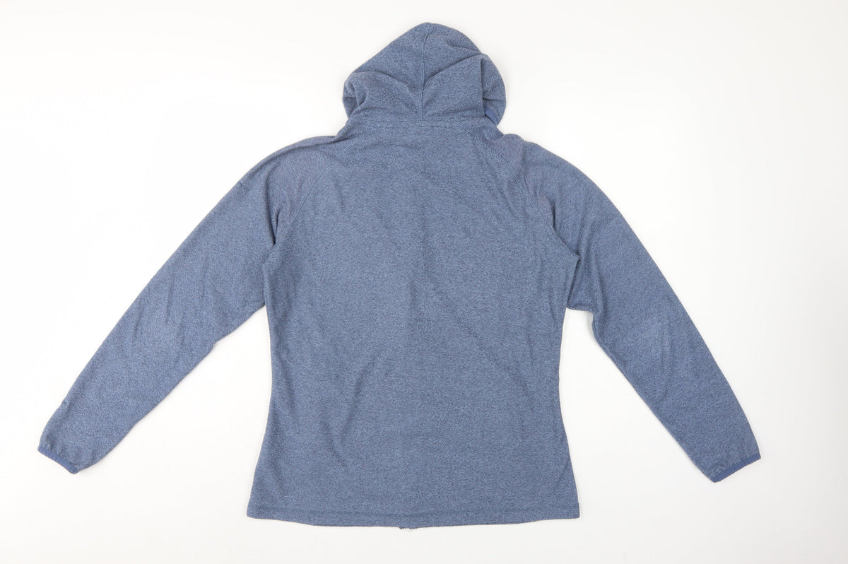 Trespass Women Blue UK 14 Hooded Full Zip Basic Jacket