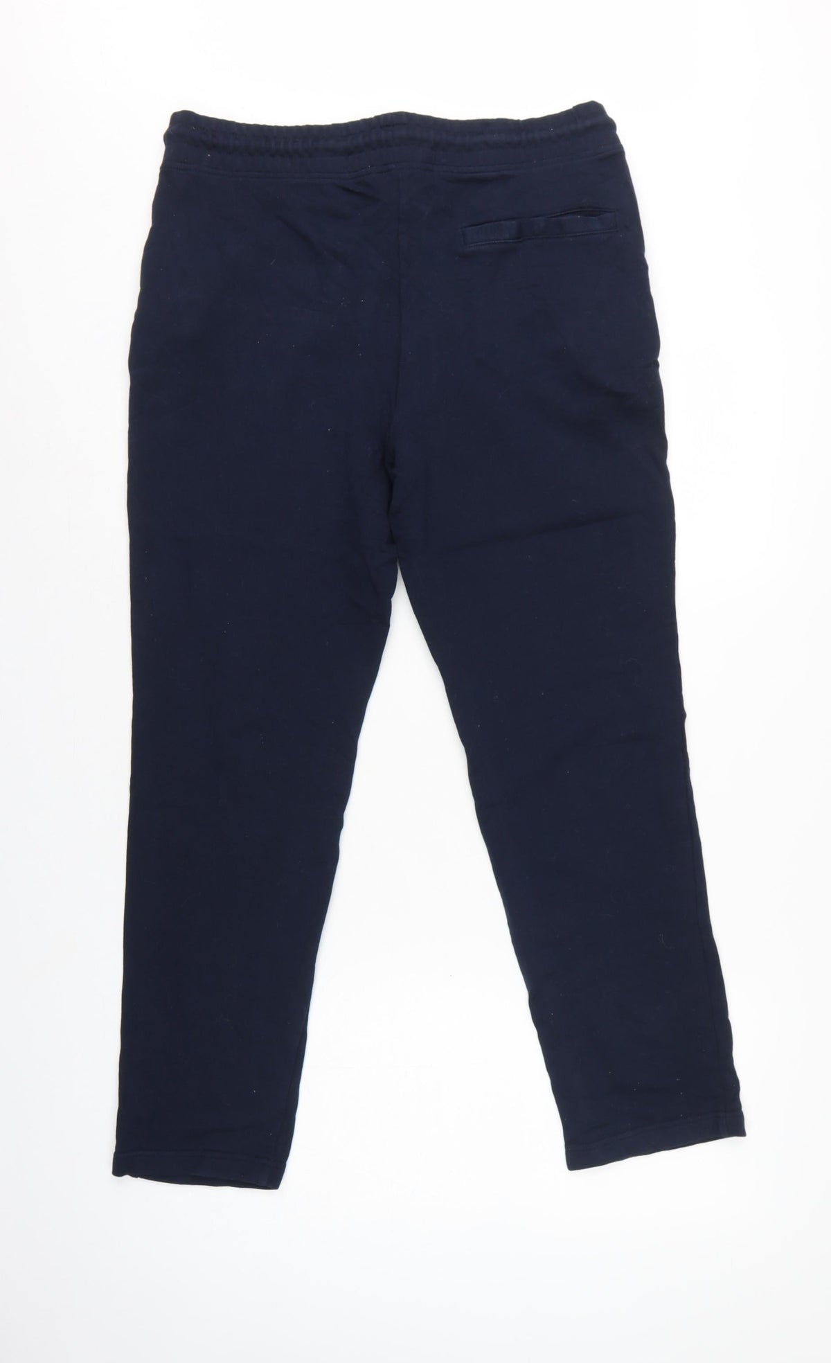 Autograph Mens Blue M Pure Cotton Zip Pocket Jogger Trousers