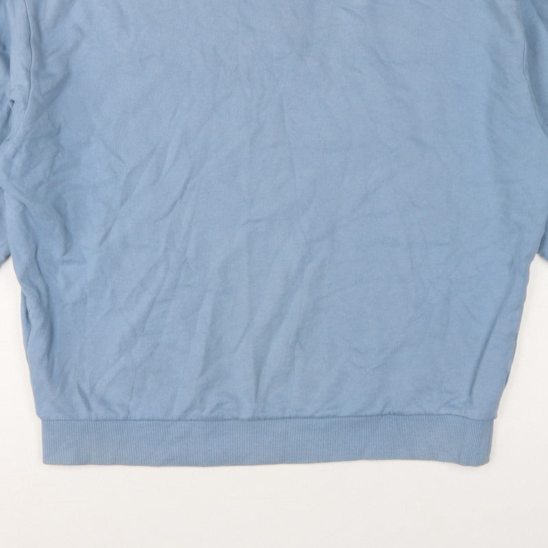 ASOS Design Men’s Blue M Relaxed Crew Neck Fleece Pullover Sweatshirt
