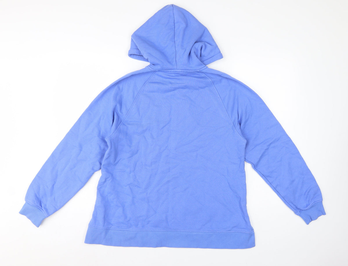 Marks and Spencer Women’s Blue UK 10 Pullover Hoodie Cotton