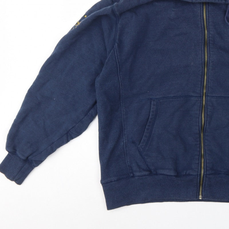 Additional view of Under Armour Men’s Blue L Project Rock Full Zip Hoodie USA Flag