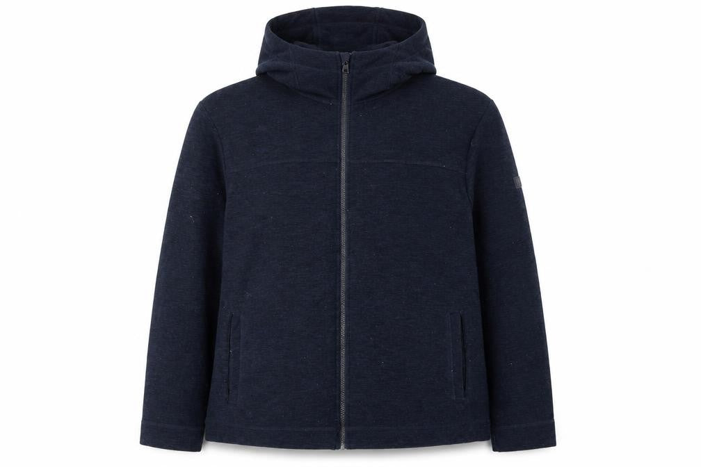 Regatta Men’s Navy XL Hooded Full Zip Fleece Jacket Outdoor