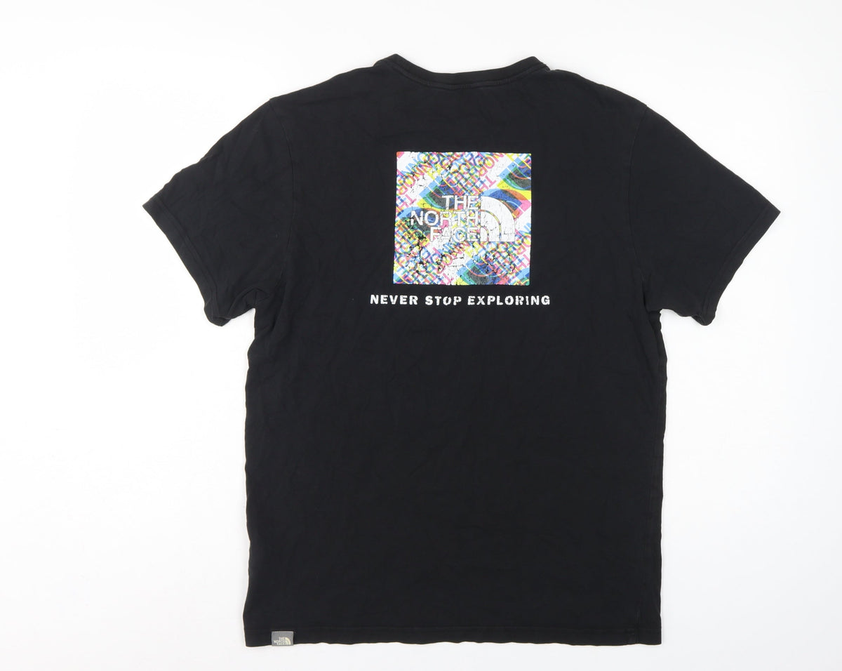 The North Face Men’s Black M Graphic Logo Cotton T-Shirt