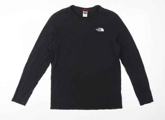 The North Face Men’s Black M Long Sleeve Logo Graphic T-Shirt