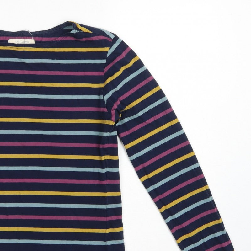 Seasalt Cornwall Women’s Multicoloured Striped Sailor Shirt UK 10