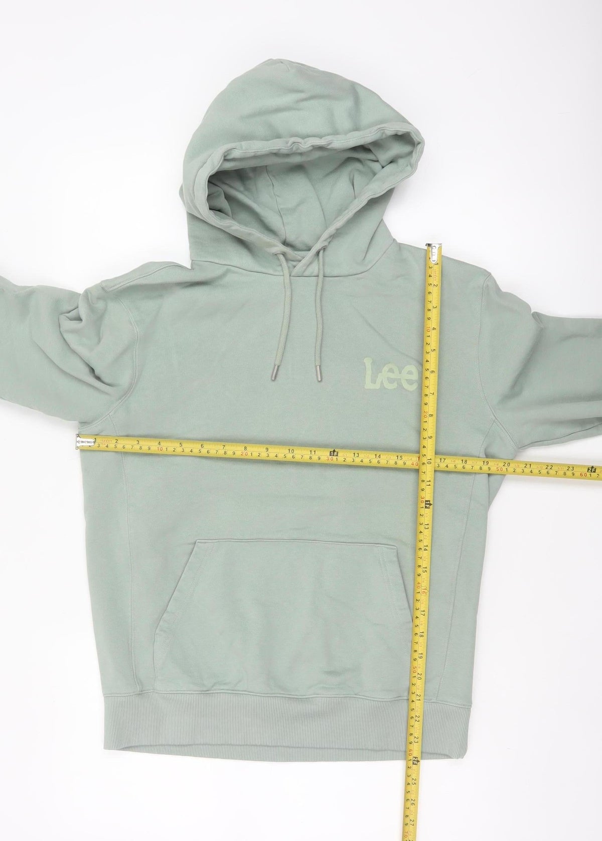 Lee Unisex Adults Green M Regular Fit Logo Pullover Hoodie