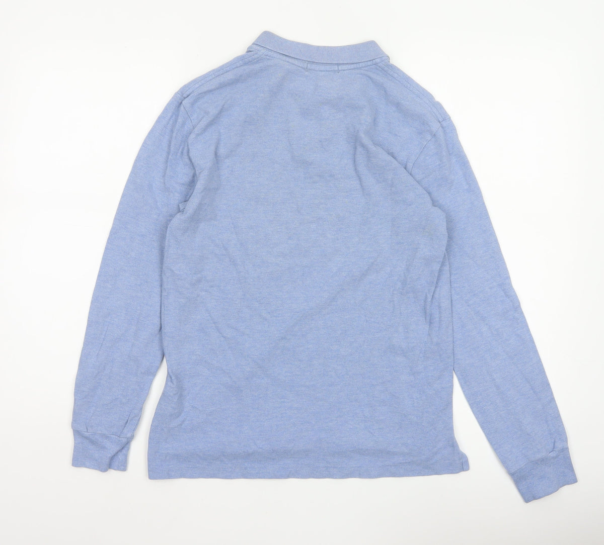 Polo Ralph Lauren Boys Blue 14-15 Years Long Sleeve Cotton Polo Shirt