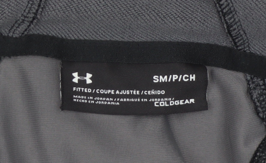 Under Armour Mens Grey S Full Zip ColdGear Hoodie