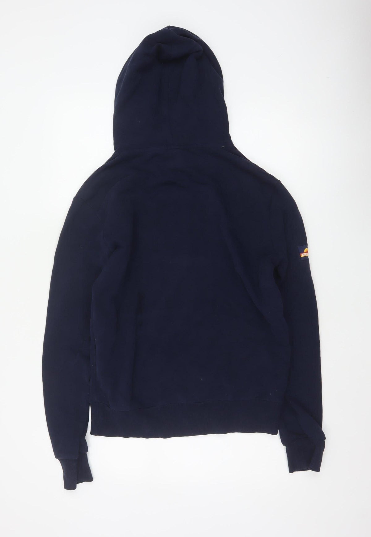 Superdry Men’s Blue S Pullover Hoodie Logo Graphic Fleece