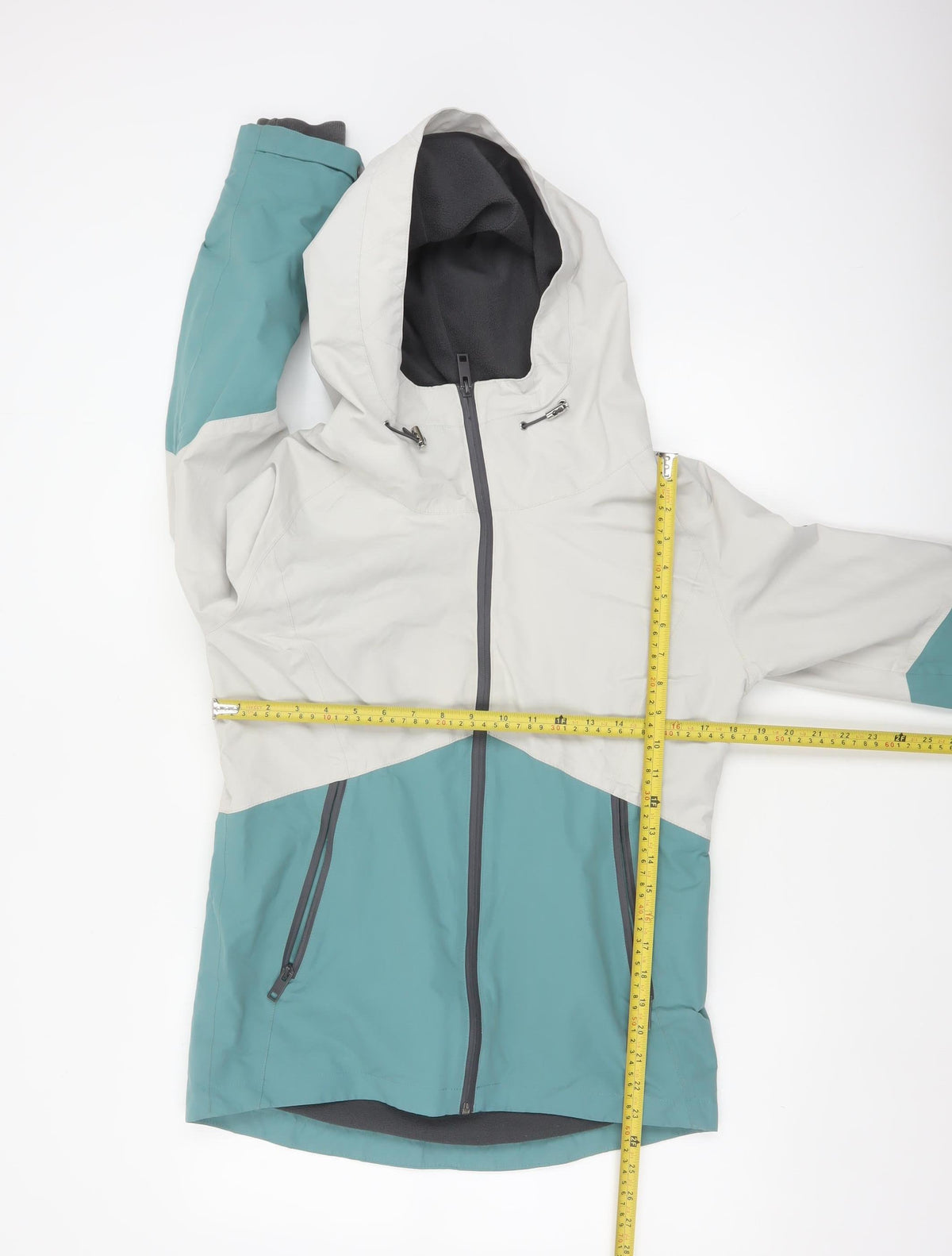 Wedze Women’s Multicoloured UK 8 Hooded Ski Jacket Fleece Lined