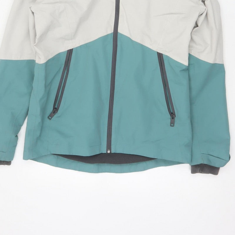 Wedze Women’s Multicoloured UK 8 Hooded Ski Jacket Fleece Lined