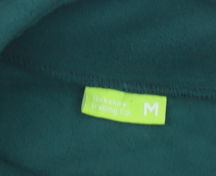Yorkshire Racing Co Womens Green M Fleece Waistcoat Full Zip Pockets