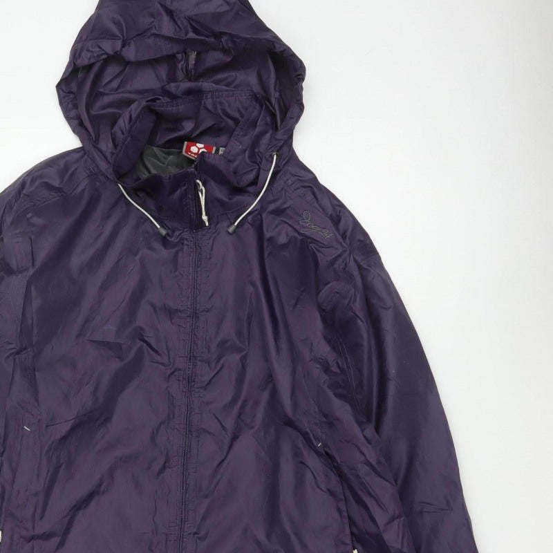 TOG24 Women’s Purple Size 20 Hooded Windbreaker Rain Jacket