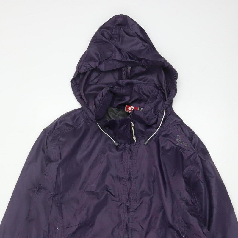 TOG24 Women’s Purple Size 20 Hooded Windbreaker Rain Jacket