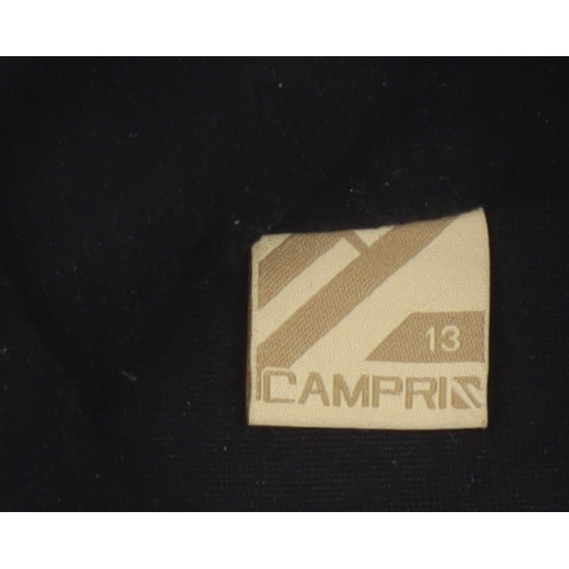 Campri Boys Black 13 Years 1/4 Zip Fleece Pullover Sweatshirt