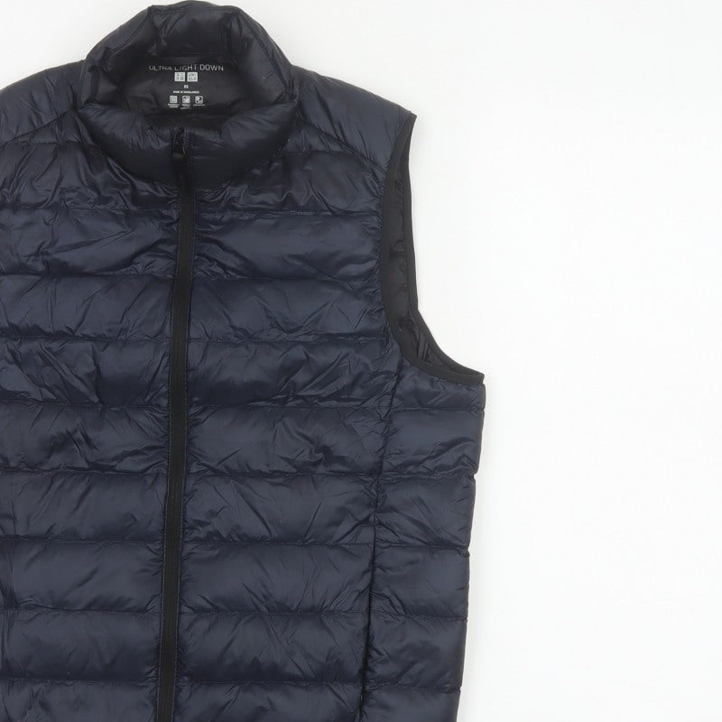 Uniqlo Women’s Blue XS Ultra Light Down Quilted Puffer Waistcoat