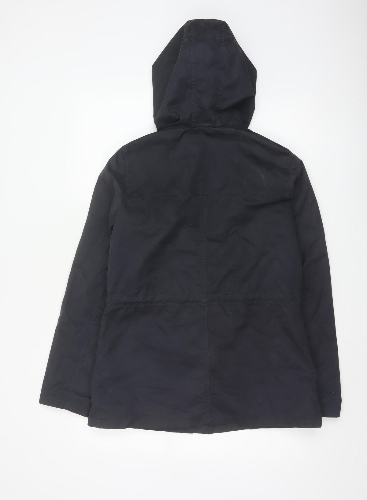 Fat Face Women’s Blue UK 10 Hooded Duffle Parka Jacket