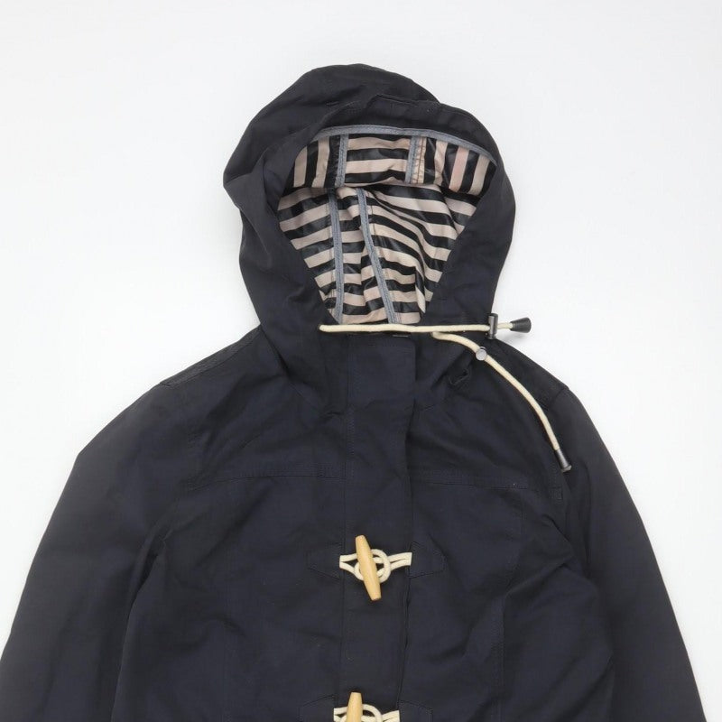 Fat Face Women’s Blue UK 10 Hooded Duffle Parka Jacket