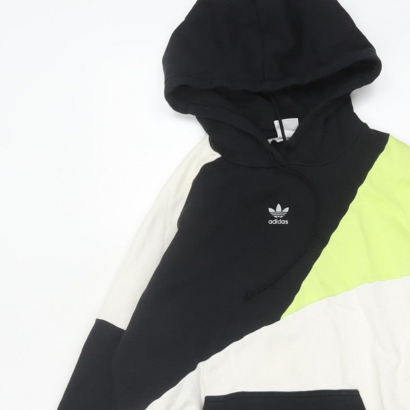 Adidas Originals Women’s Multicoloured UK 4 Colourblock Pullover Hoodie