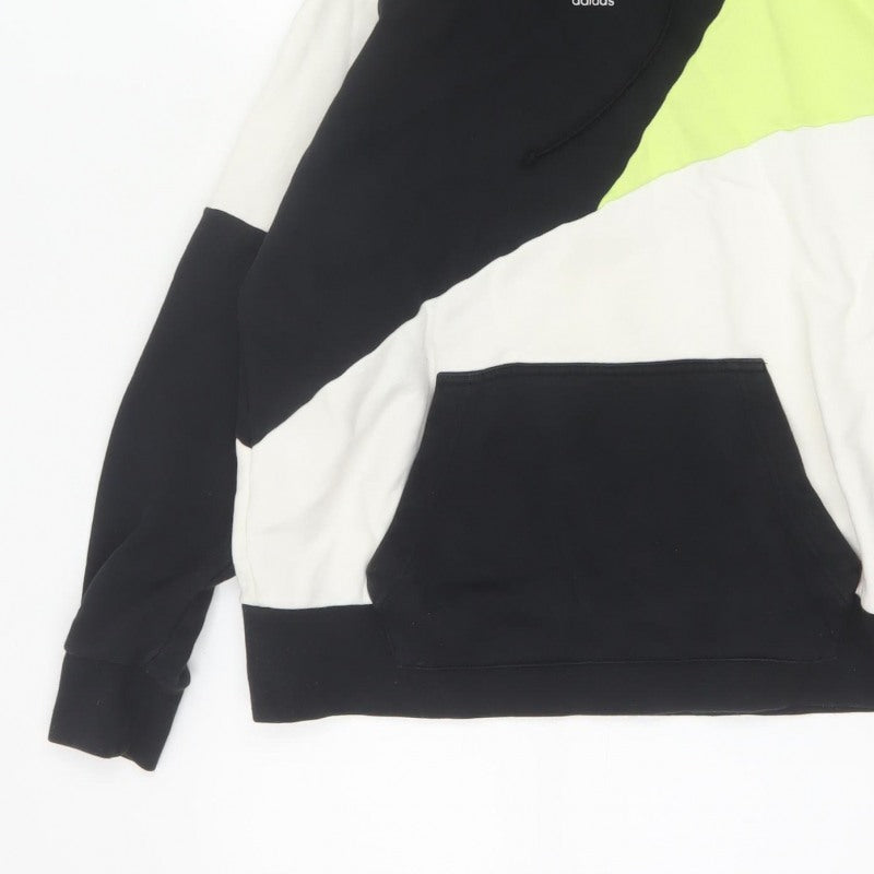 Adidas Originals Women’s Multicoloured UK 4 Colourblock Pullover Hoodie
