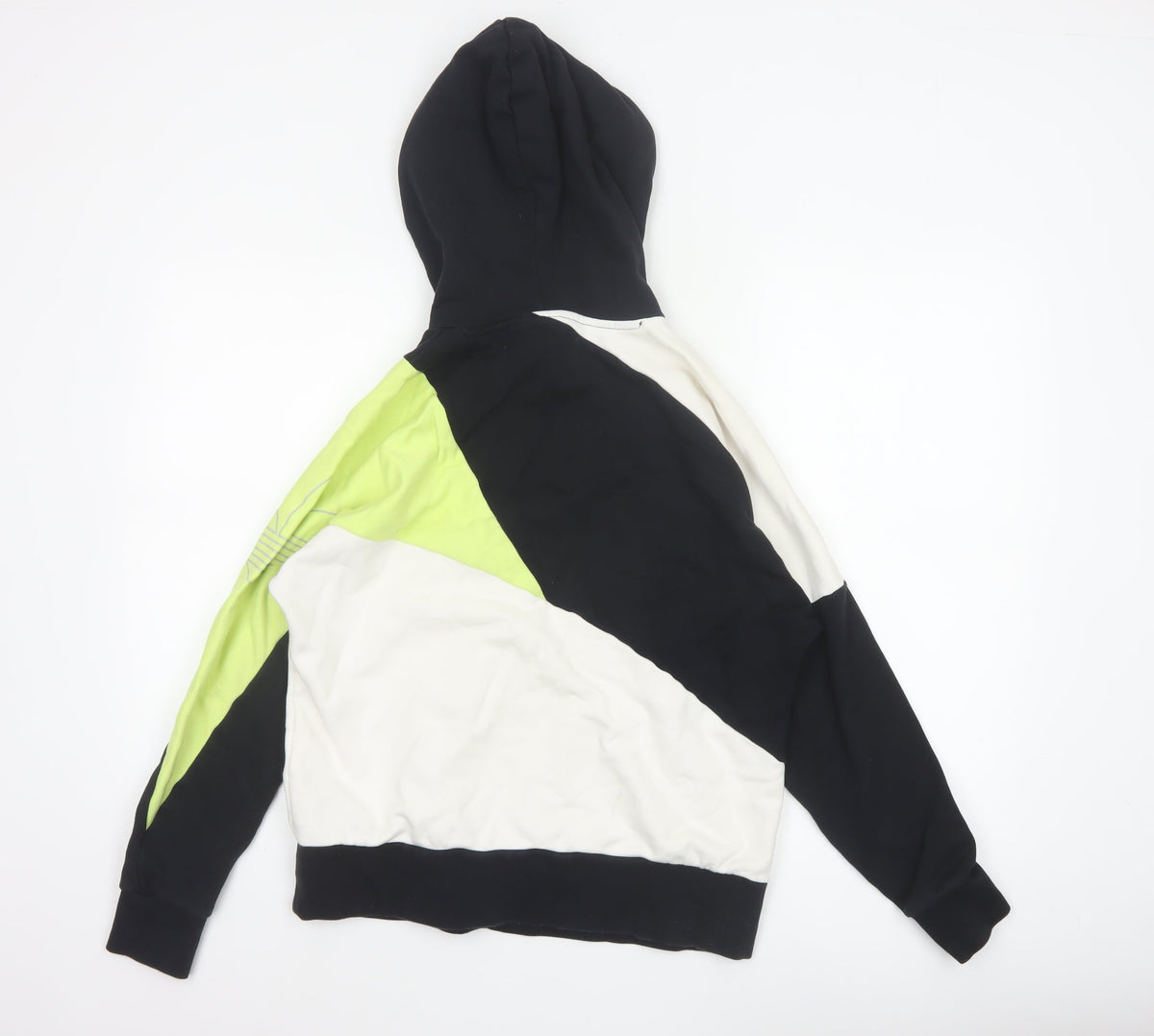 Adidas Originals Women’s Multicoloured UK 4 Colourblock Pullover Hoodie