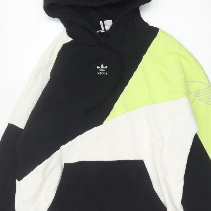 Adidas Originals Women’s Multicoloured UK 4 Colourblock Pullover Hoodie