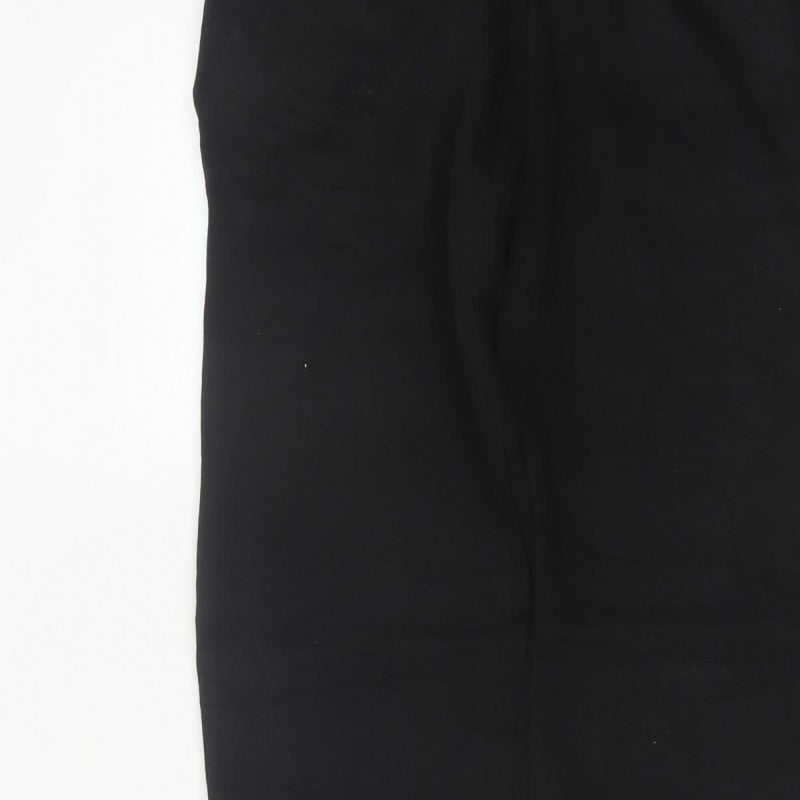 Barbour Boys Black Jogger Trousers 14-15 Years Cotton Blend Logo