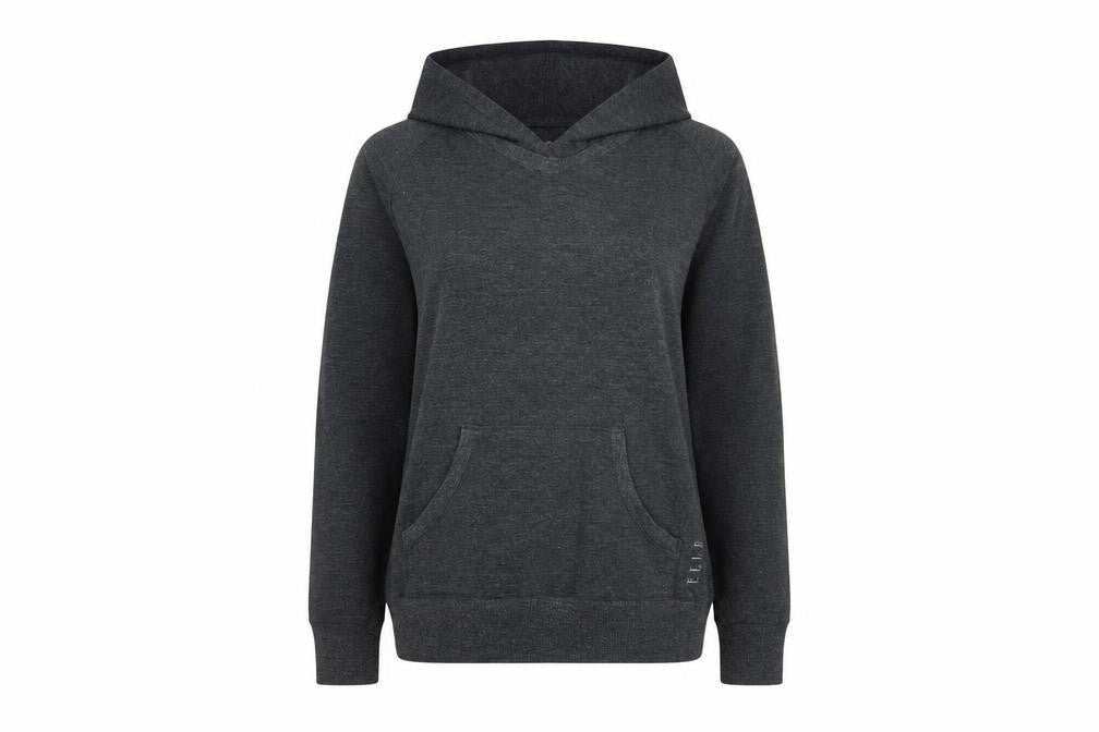 Elle Sport Women’s Grey Size 12 Pullover Hoodie V-Neck