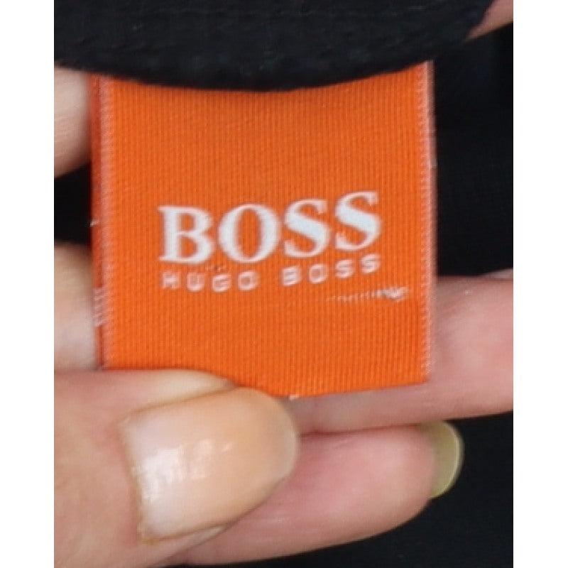 BOSS Hugo Boss Men’s Black XL Full Zip High Neck Sweatshirt