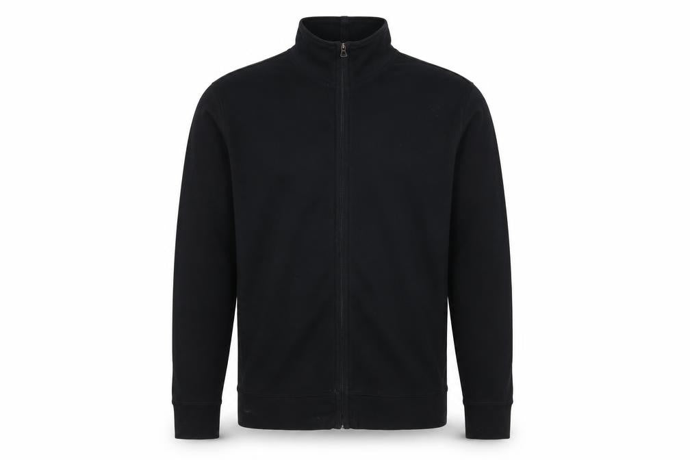 BOSS Hugo Boss Men’s Black XL Full Zip High Neck Sweatshirt