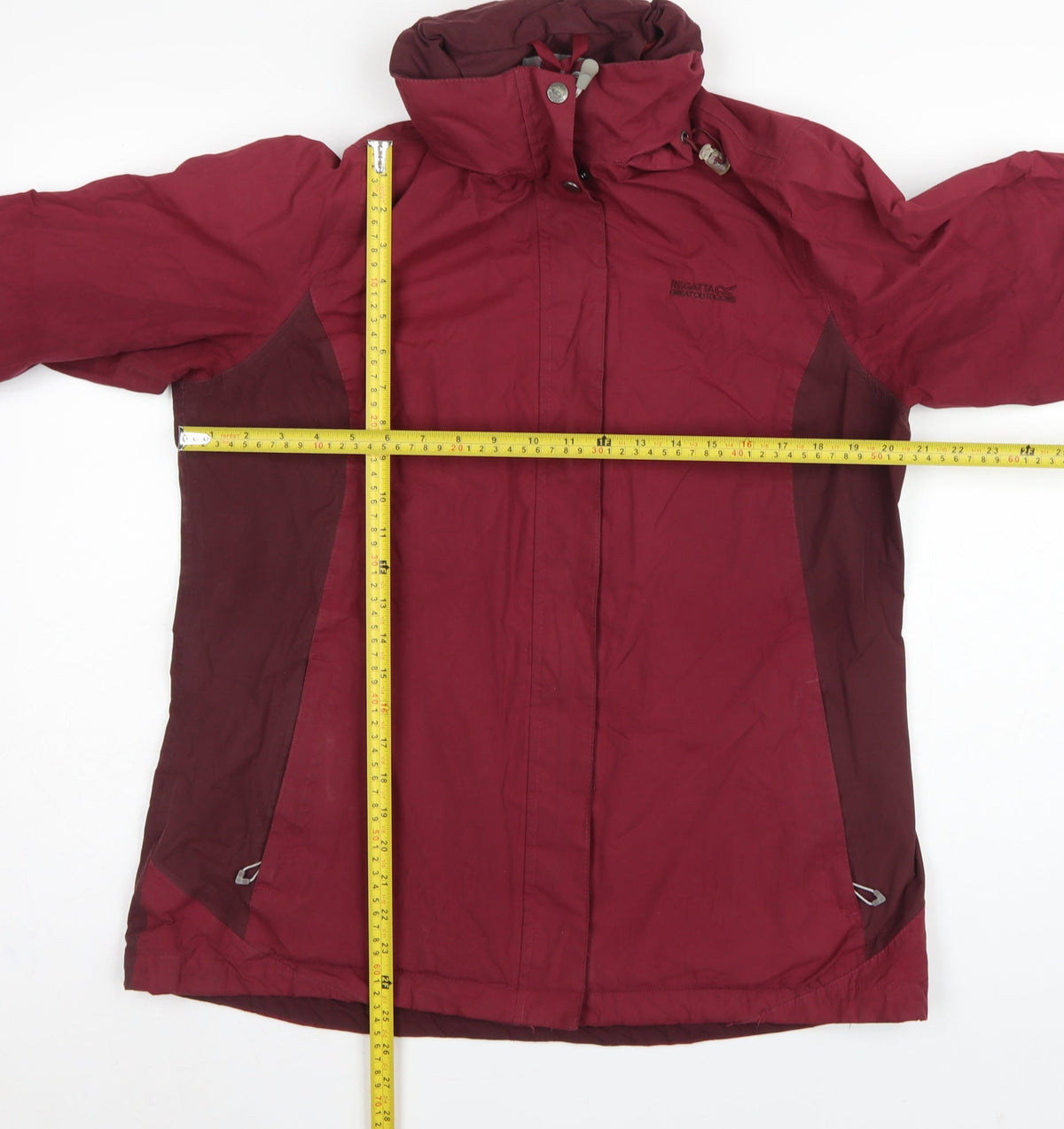 Regatta Women’s Red UK 16 Hooded Waterproof Rain Jacket Hydrofort