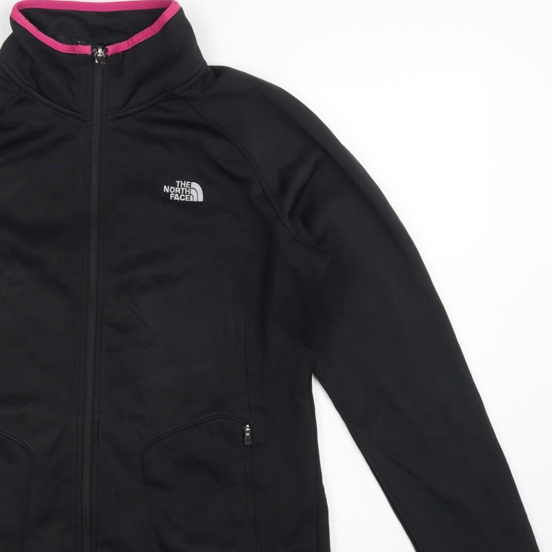The North Face Women’s Black Pink Softshell Jacket XL Full Zip