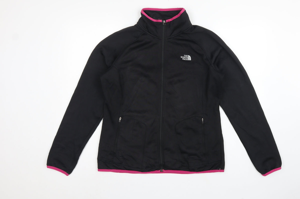 The North Face Women’s Black Pink Softshell Jacket XL Full Zip