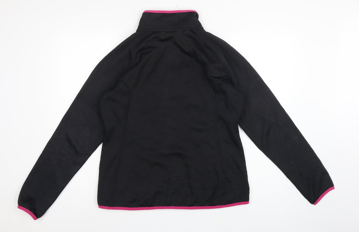 The North Face Women’s Black Pink Softshell Jacket XL Full Zip