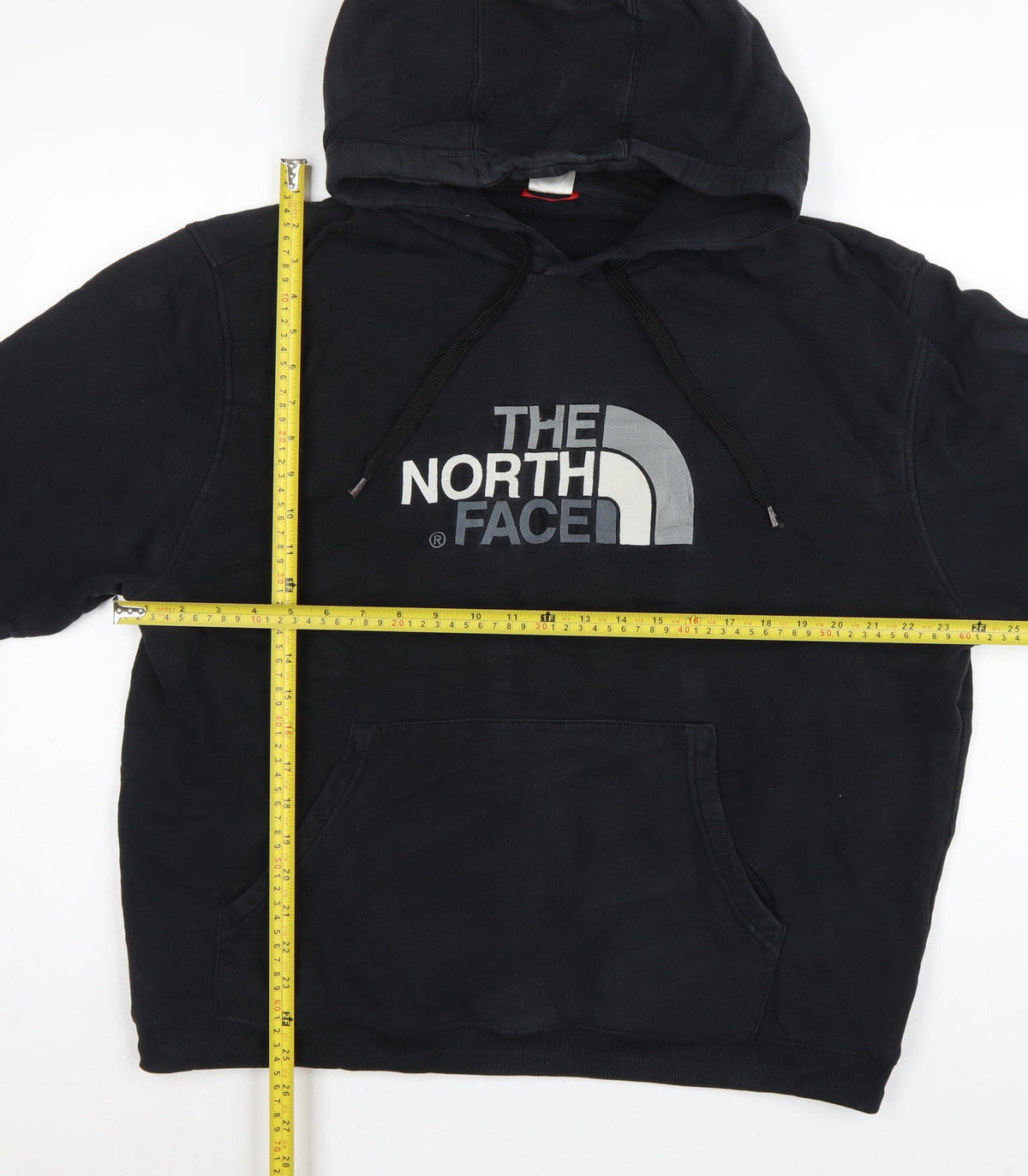 The North Face Men’s Black XL Pullover Hoodie Logo Cotton Fleece