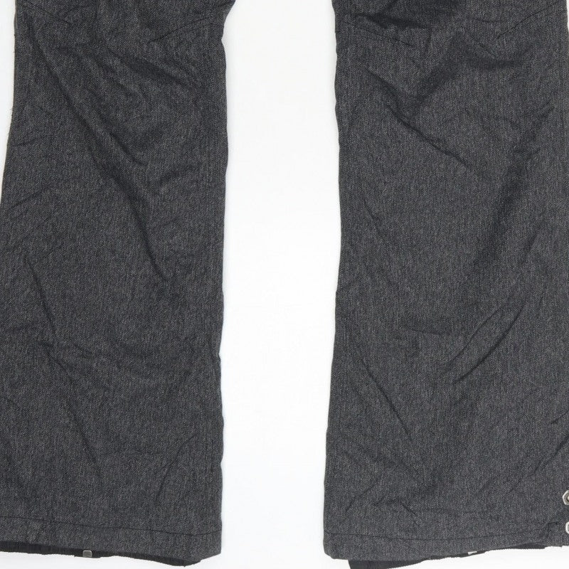 The North Face Womens Grey UK 6 Cryos Ski Snow Pants Zip Pockets