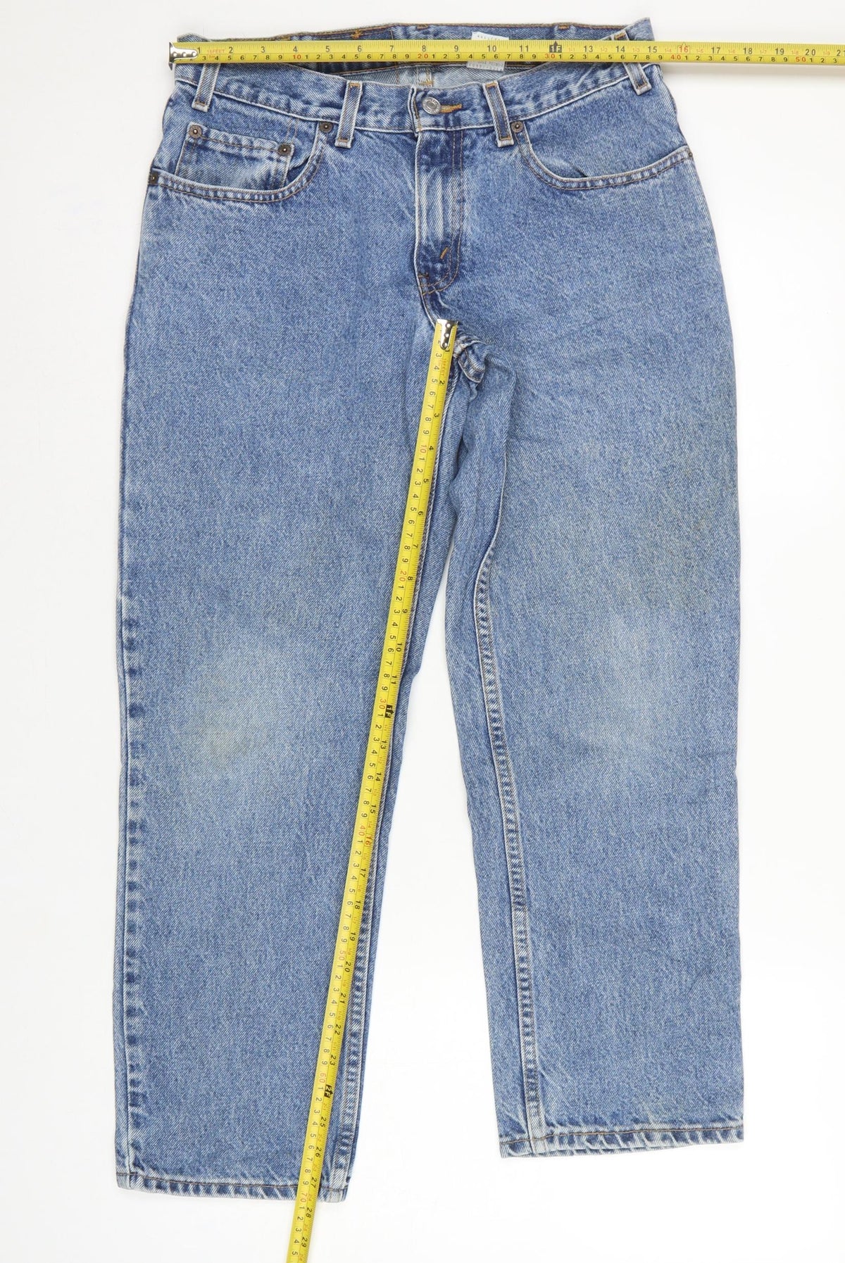 Levi's 550 Men’s Blue W31 L27 Relaxed Tapered Vintage Jeans