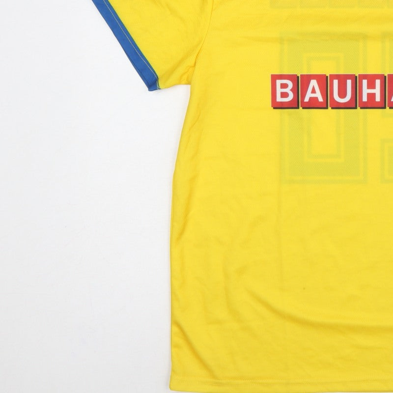 Bauhaus Sweden Men Yellow M Football Jersey Shirt No.20