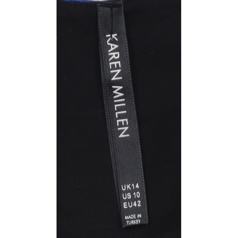 Karen Millen Women Multicoloured UK 14 Striped Stretch Camisole Top