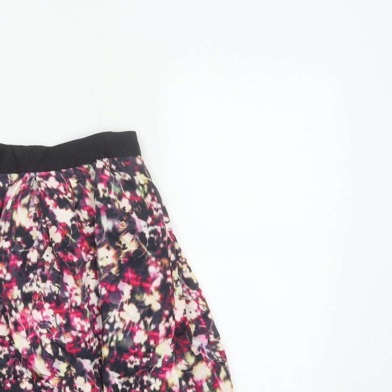 French Connection Women Multicoloured Floral Skater Skirt UK 8