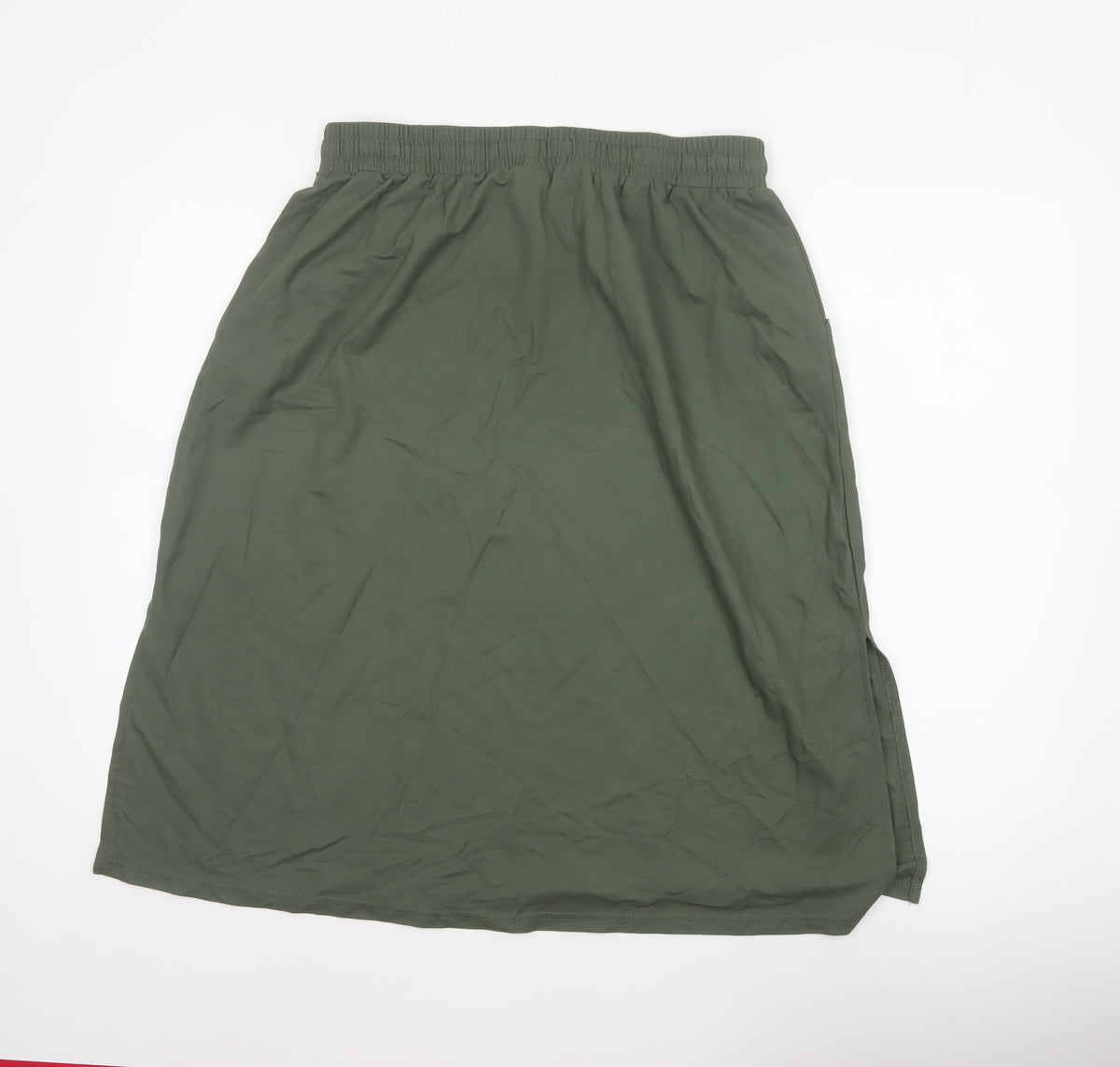Trespass Women Green UK 12 Straight Knee Skirt Drawstring Pockets