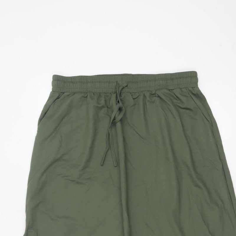 Trespass Women Green UK 12 Straight Knee Skirt Drawstring Pockets
