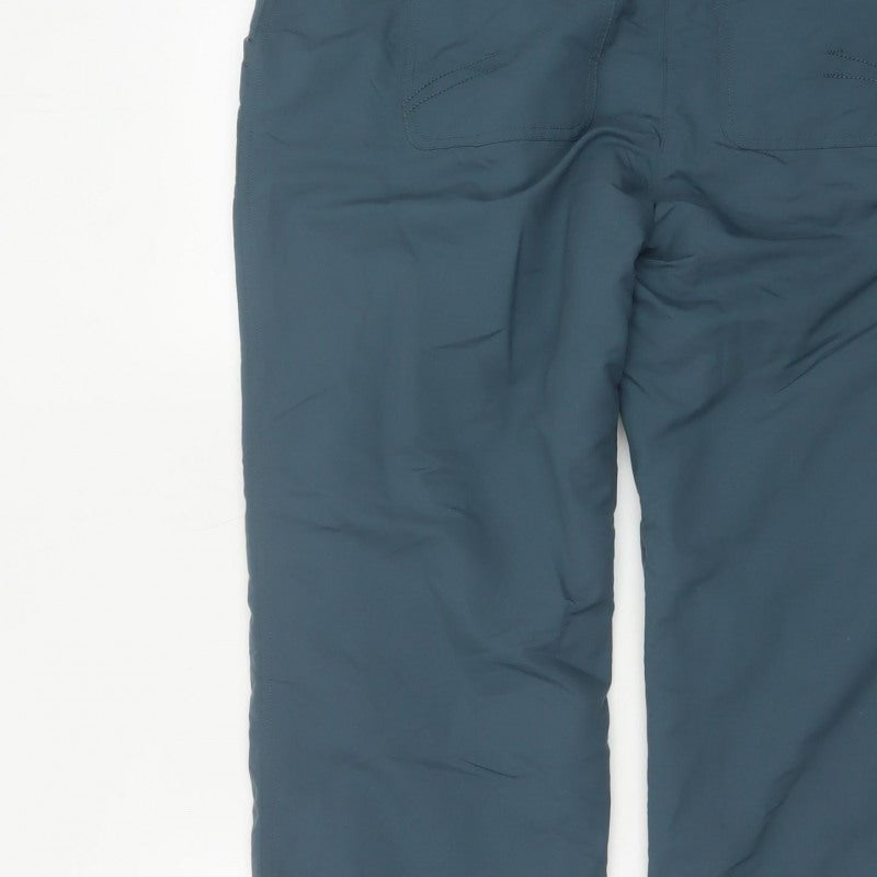 Quechua Women’s Blue UK 14 Straight Hiking Trousers L31