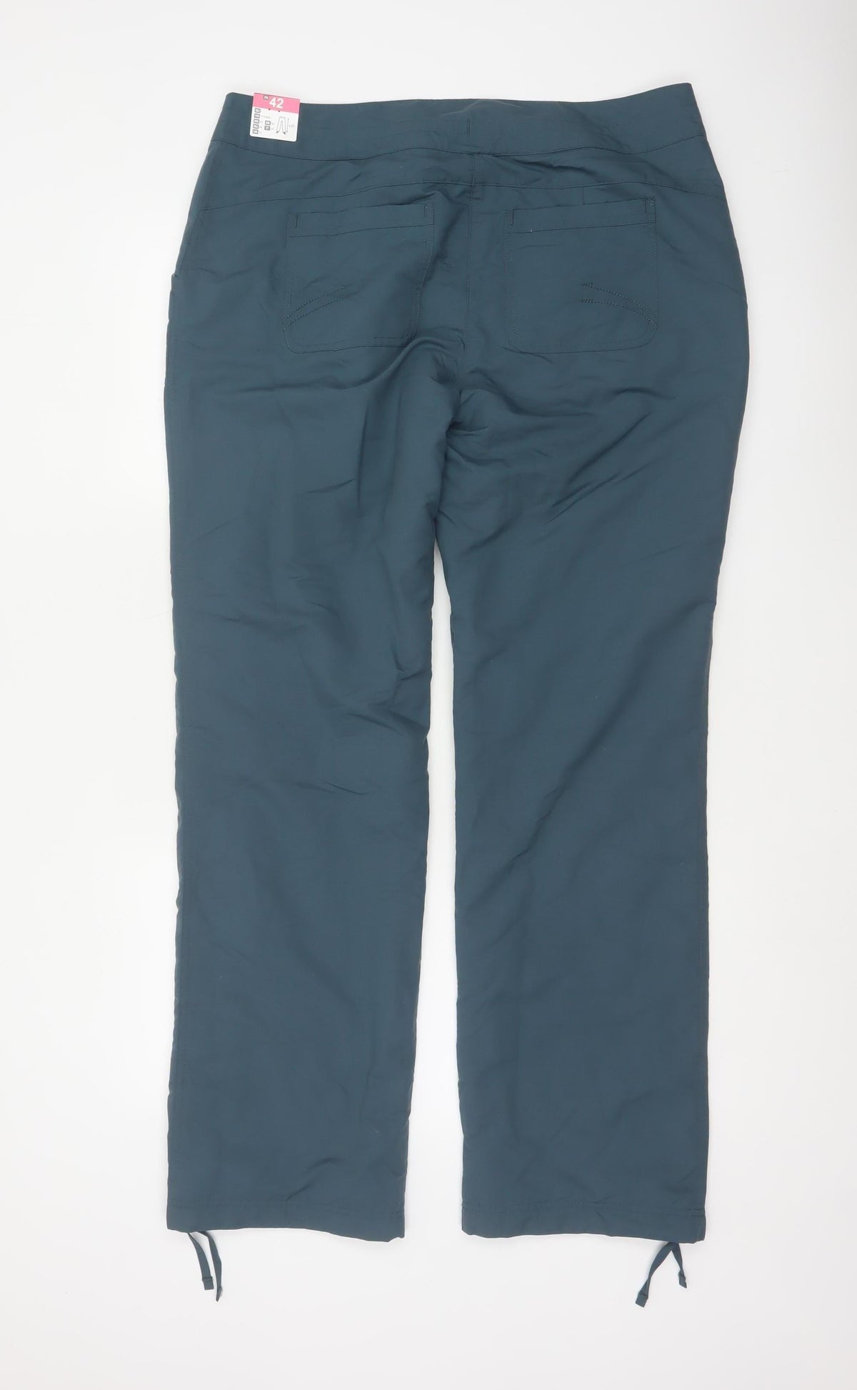 Quechua Women’s Blue UK 14 Straight Hiking Trousers L31